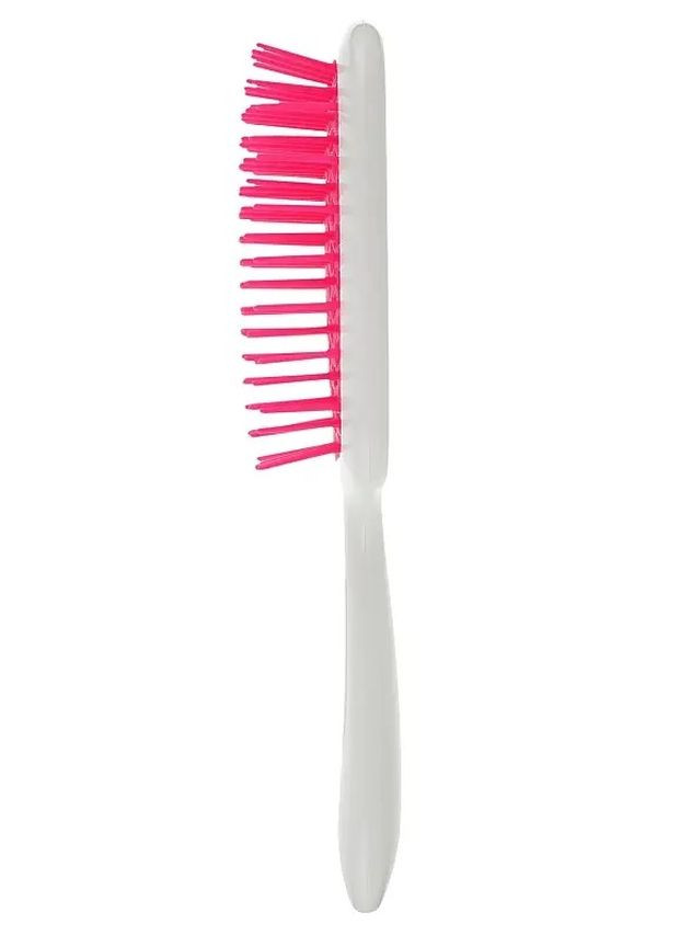 Расческа для волос Superbrush белый с розовым Janeke (273041841)