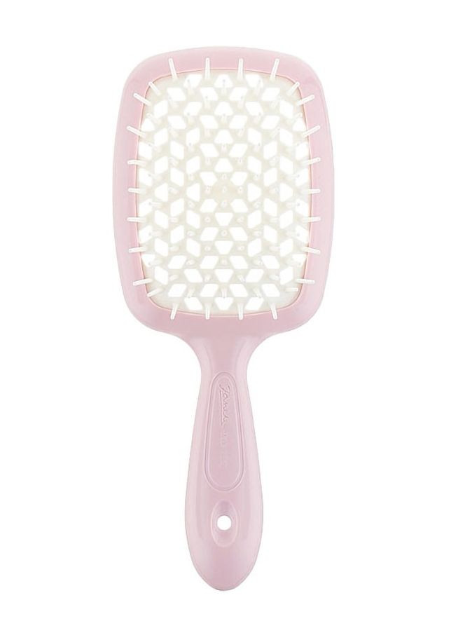 Расческа для волос Superbrush small Розовый с белым Janeke (273041849)
