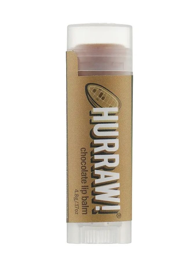 Бальзам для губ Chocolate Lip Balm 4,8 г Hurraw! (273256377)
