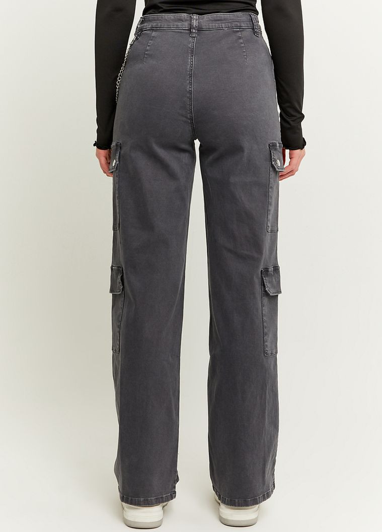 Темно-серые кэжуал демисезонные брюки Tally Weijl
