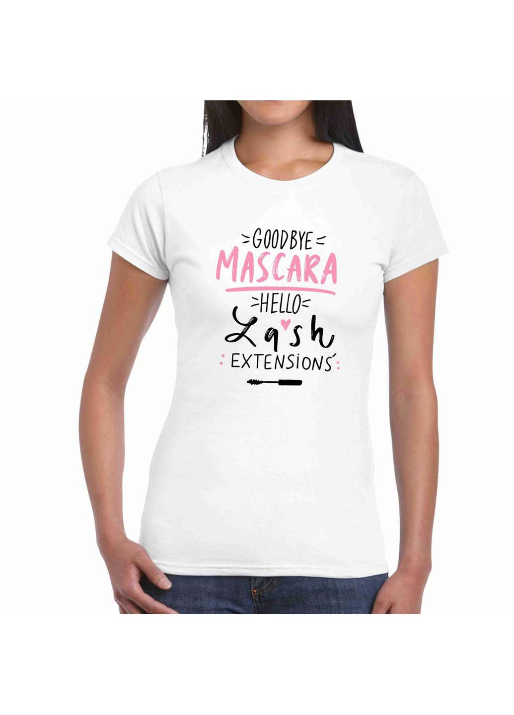 Футболка Goodbye Mascara Hello Zash Extensions Кавун - (273169322)