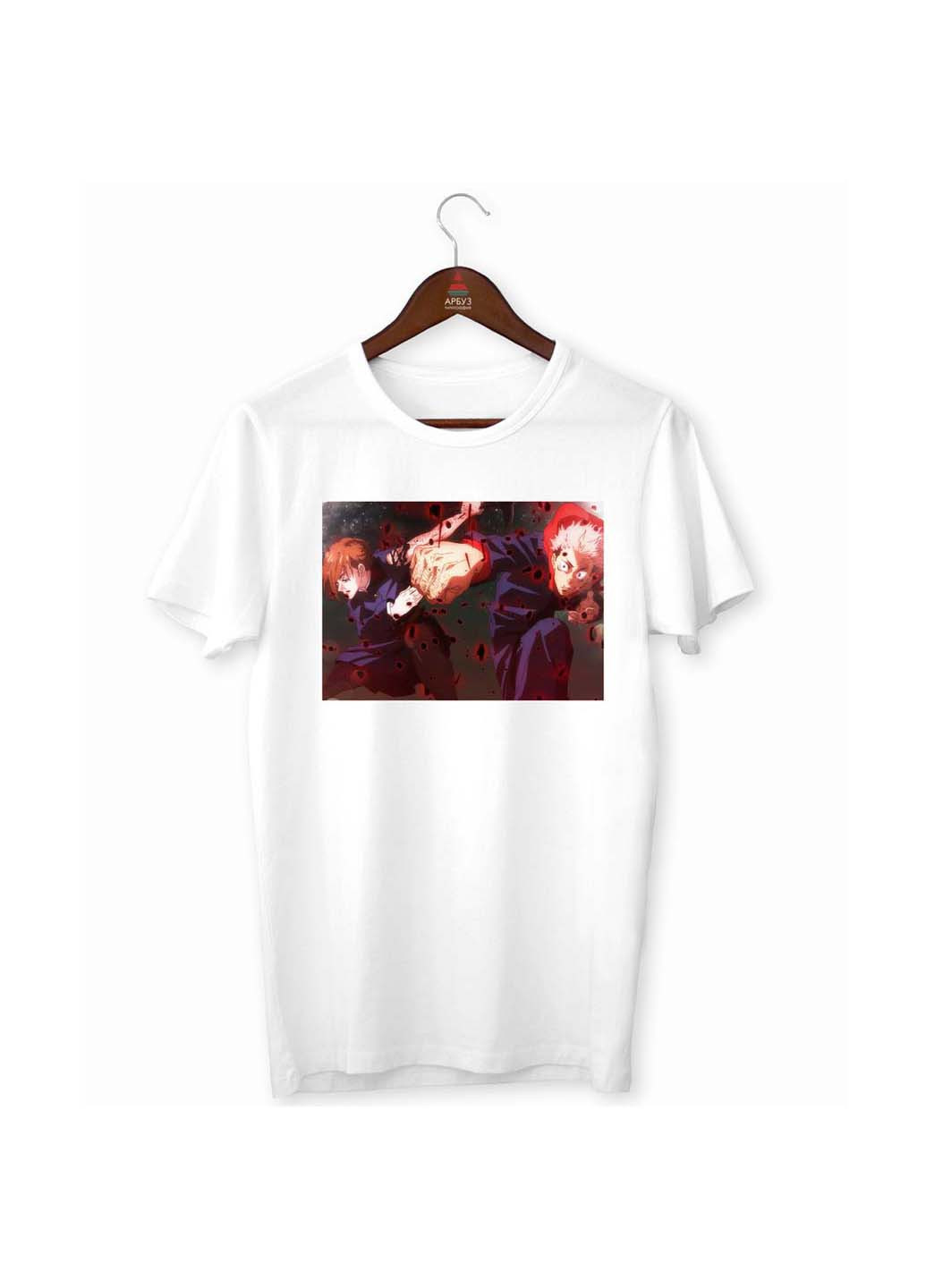 Футболка Jujutsu Kaisen Магическая битва Itadori Yuji Итадори Юджи Kugisaki Кавун - (273169224)