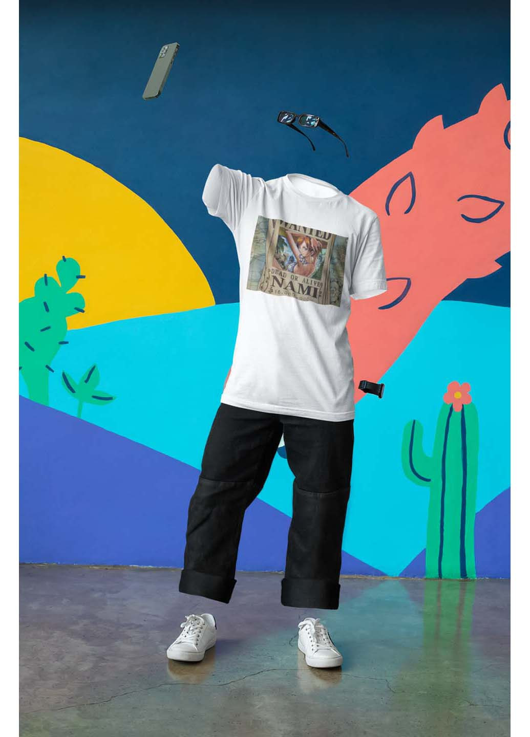 Футболка One Piece Ван-Піс Розшукова листівка Nami Намі Кавун - (273169482)