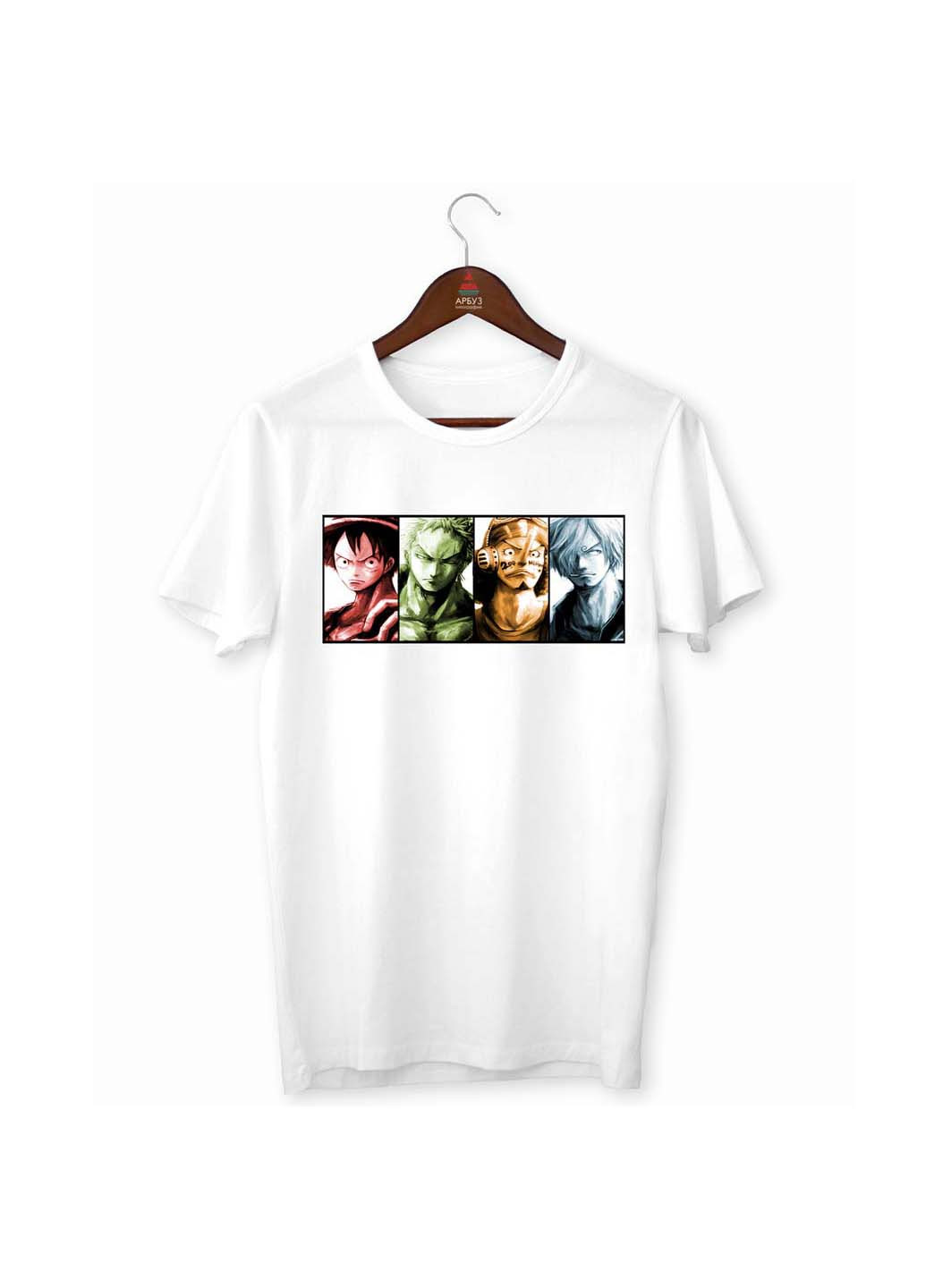 Футболка Ван-Піс One Piece Усоп Луффі Санджі Ророн Зоро Кавун - (273169235)
