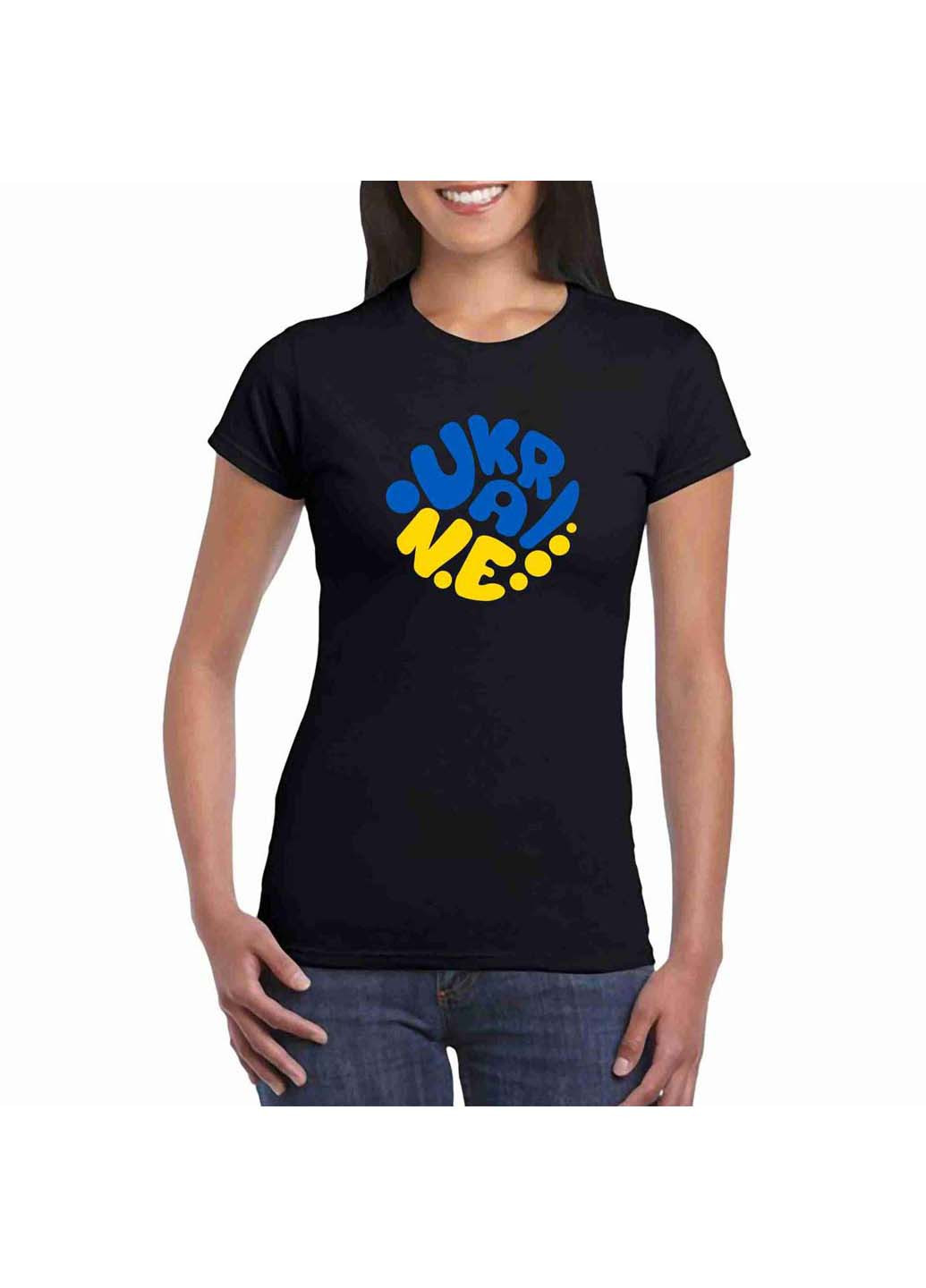 Черная футболка ukraine украина push it Кавун