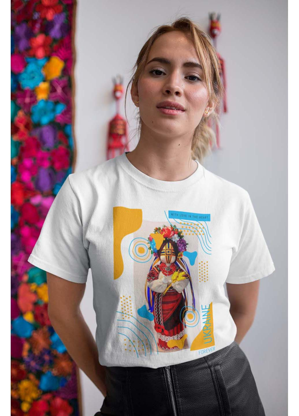 Футболка Лялька-мотанка. Мотанка. Motanka doll. Ukraine forever Кавун - (273169492)