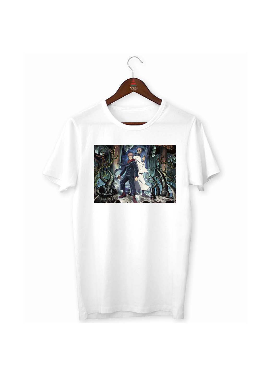 Футболка Jujutsu Kaisen Магічна битва Itadori Yuji Ітадорі Юджі, Ryomen Кавун - (273169374)