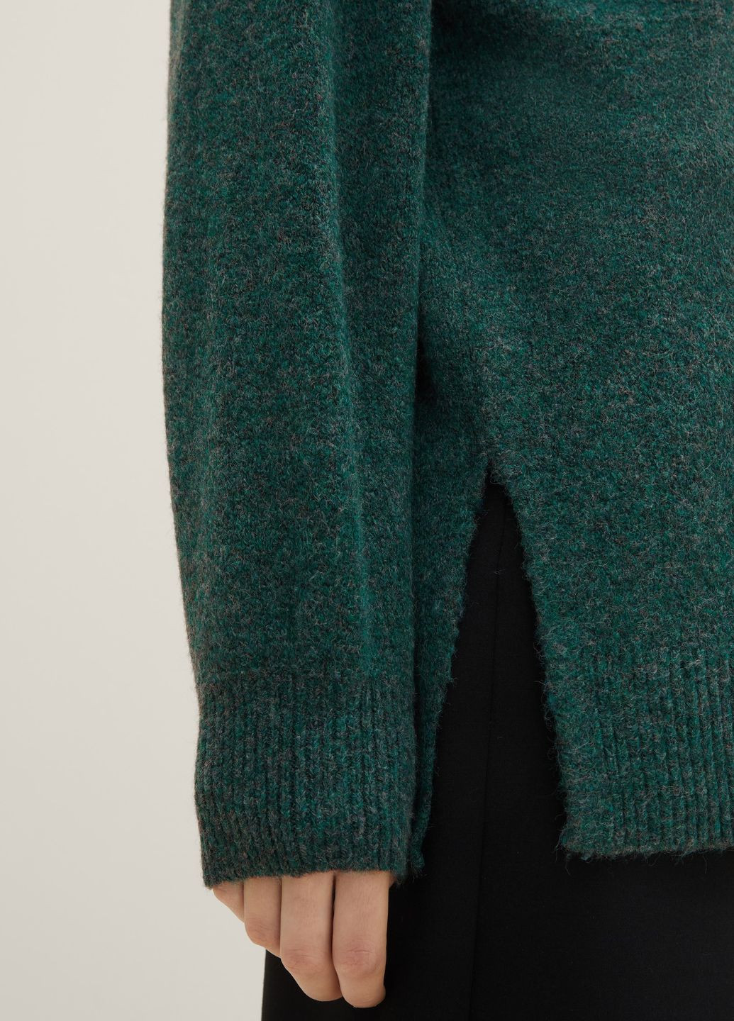 Зеленый демисезонный свитер Tom Tailor