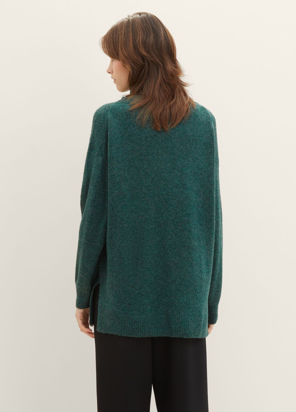 Зелений демісезонний светр Tom Tailor