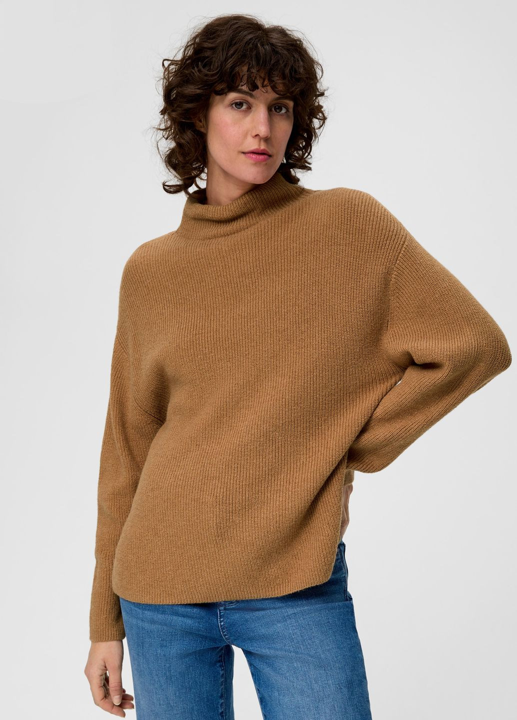 Коричневый демисезонный свитер S.Oliver
