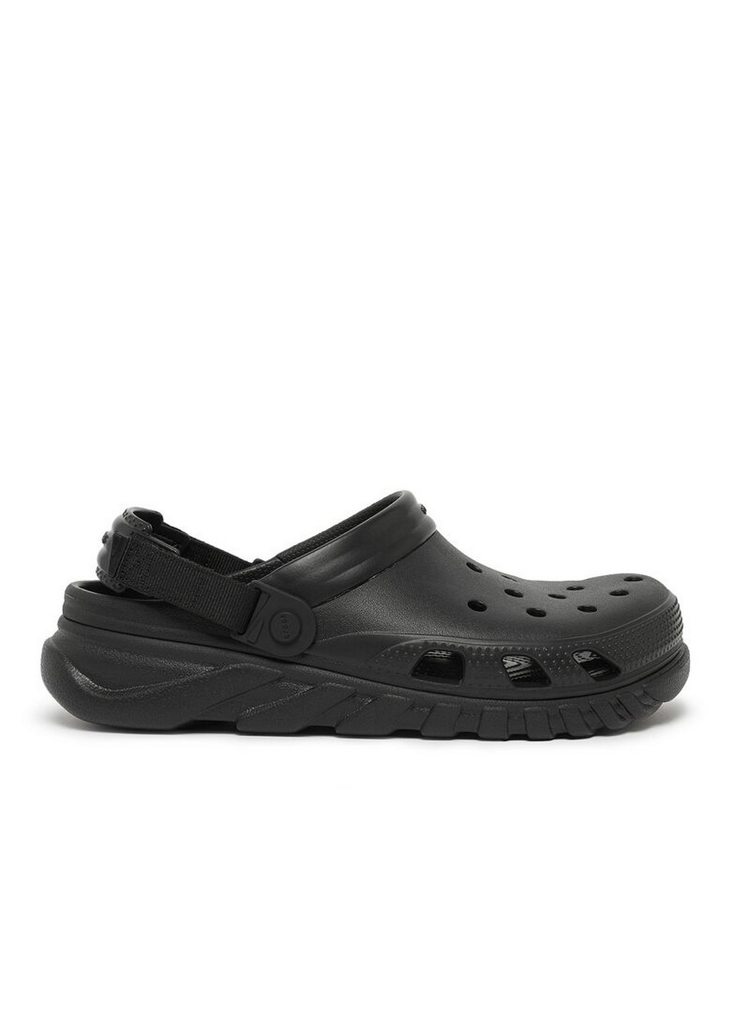 Черные кроксы сабо Crocs
