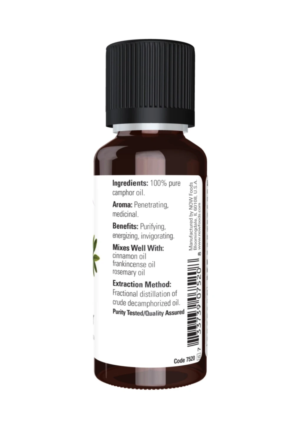 Камфорна олія Camphor Oil - 30ml (1fl.oz) Now Foods (273182962)