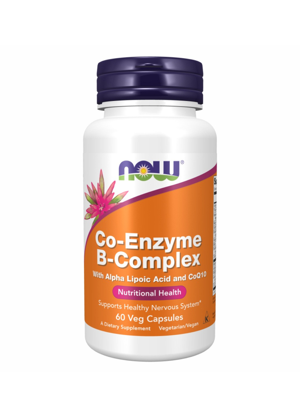 Коензим B-комплекс Co-Enzyme B-Complex - 60 vcaps Now Foods (273182909)