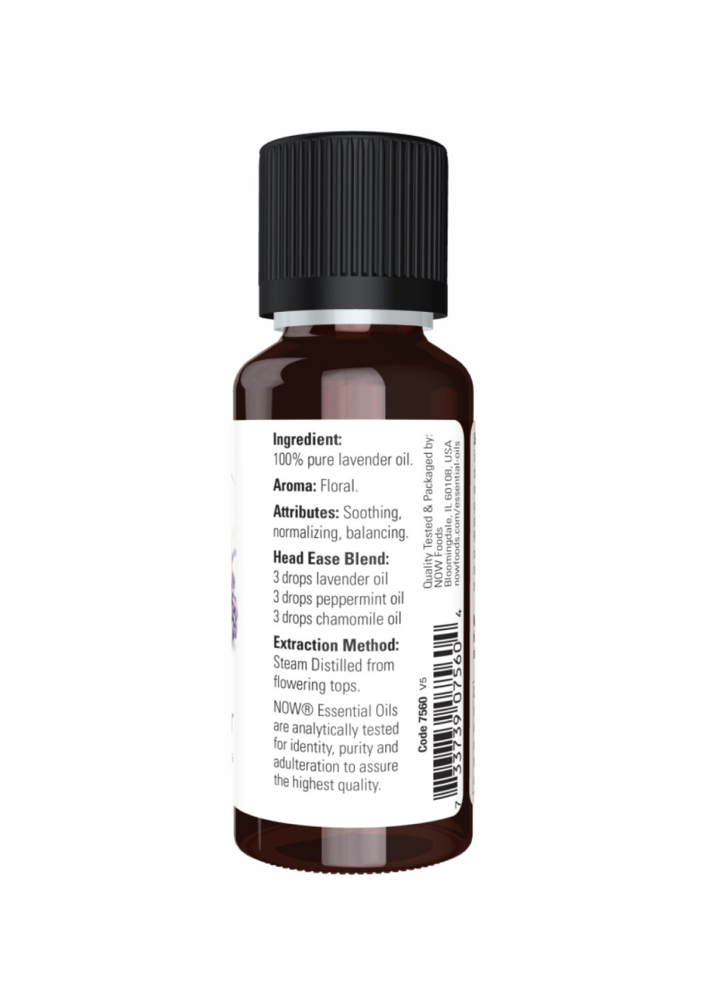 Лавандова олія Lavender Oil - 10ml Now Foods (273182819)