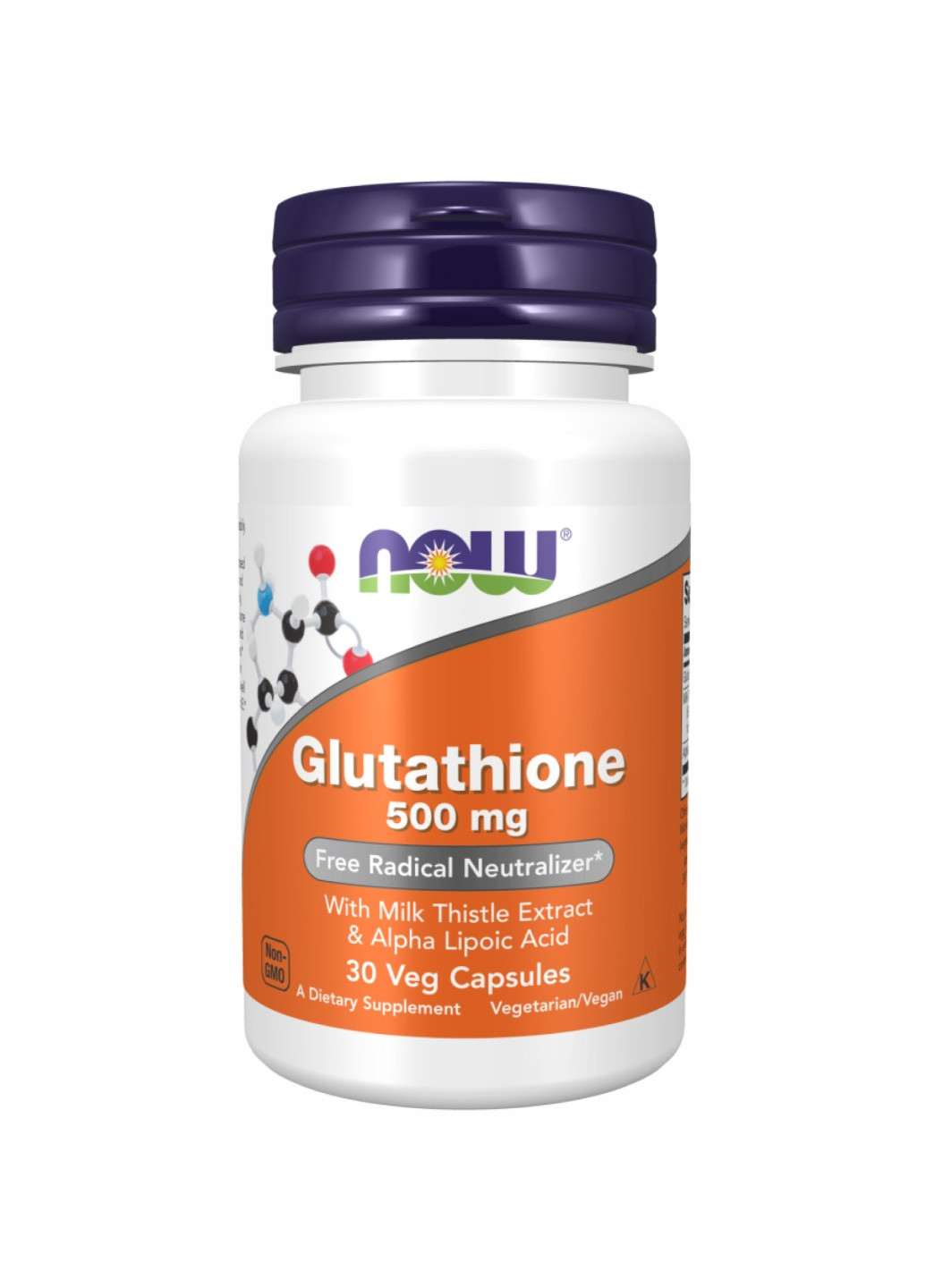 Глутатион, GLUTATHIONE 500mg - 30 vcaps Now Foods (273182823)