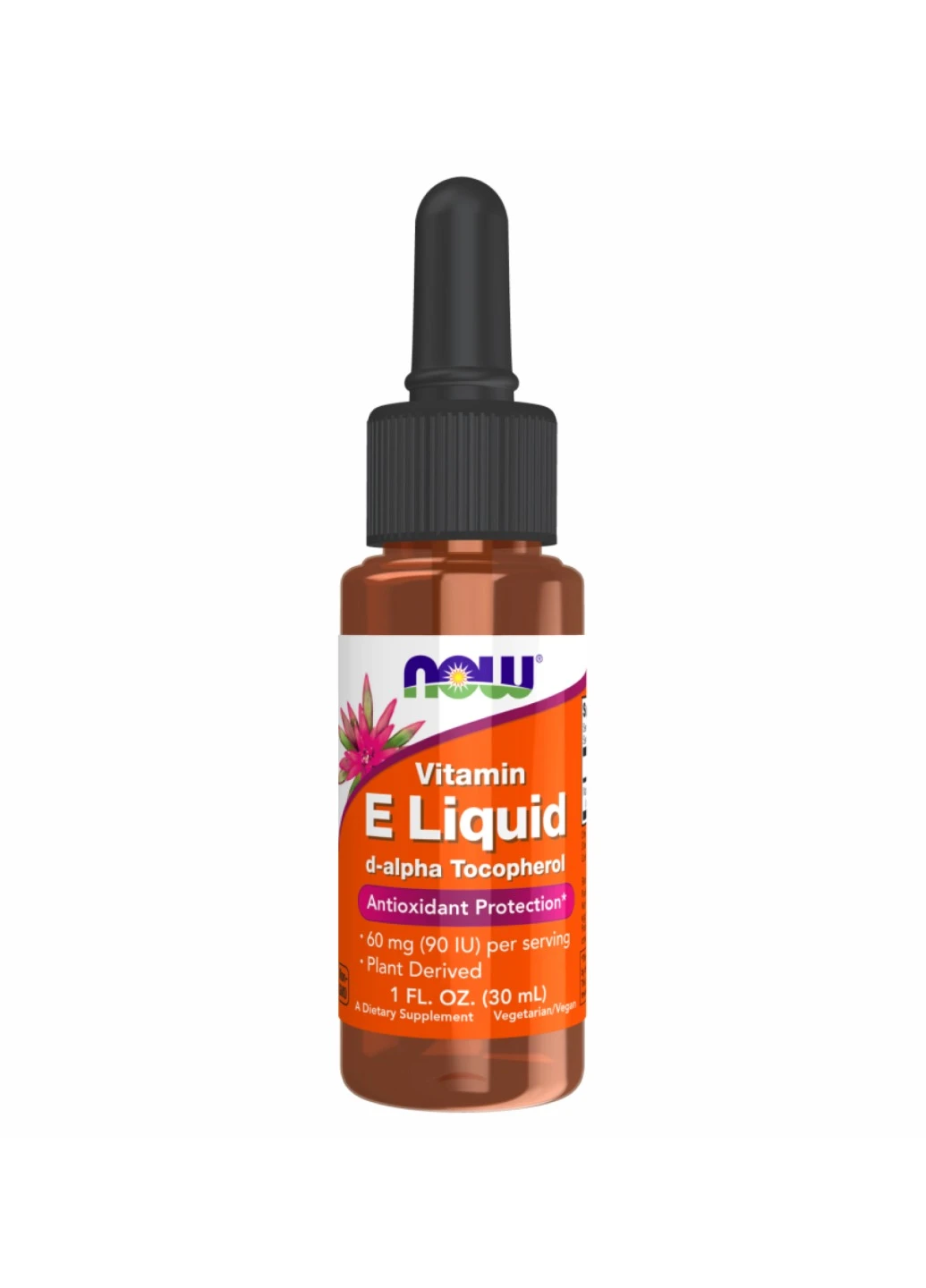 Вітамін Е Vitamin E Liquid DA - 30ml (1oz) Now Foods (273182995)