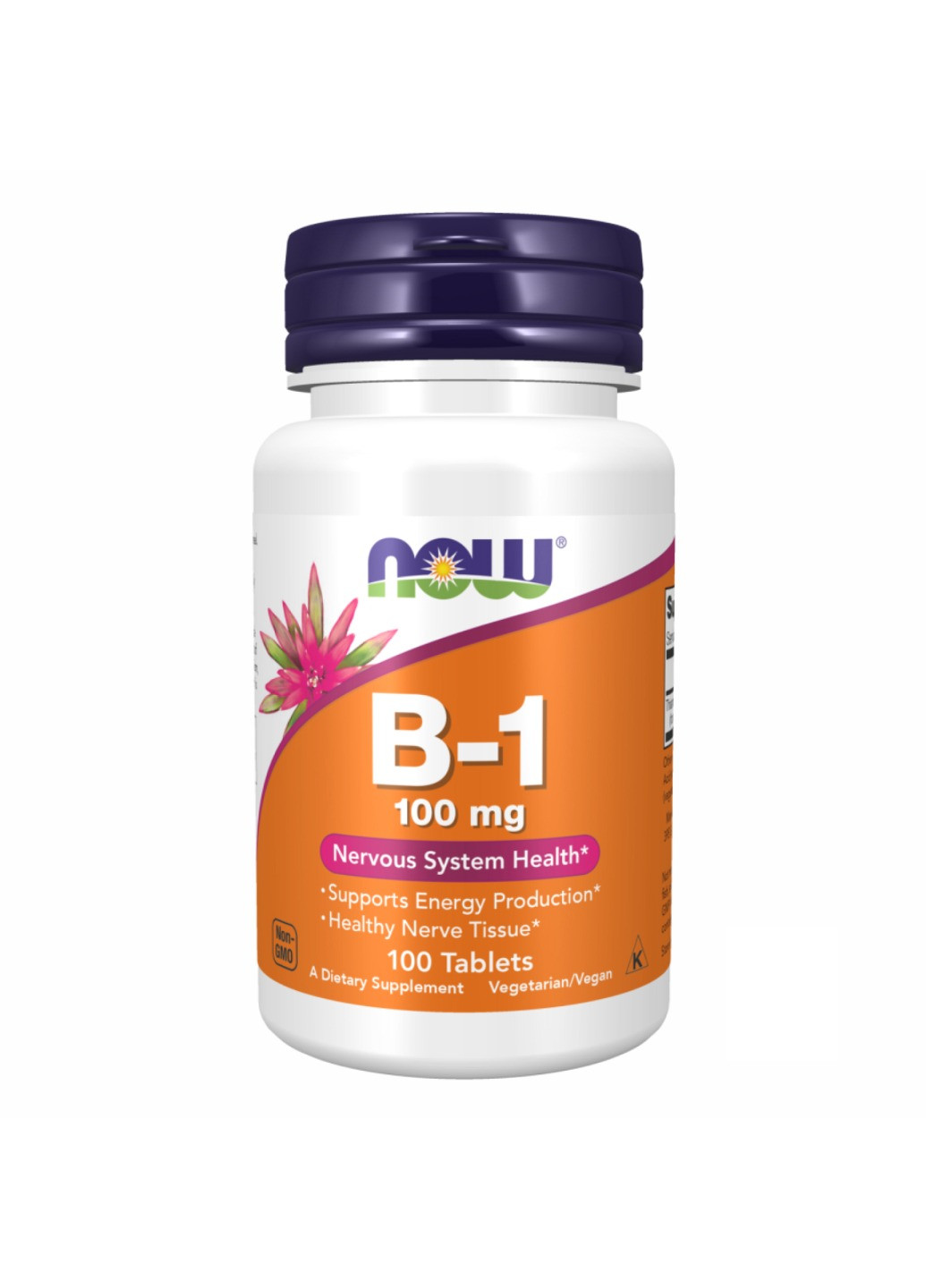 Вітамін B-1 B-1 100mg - 100 tabs Now Foods (273182856)