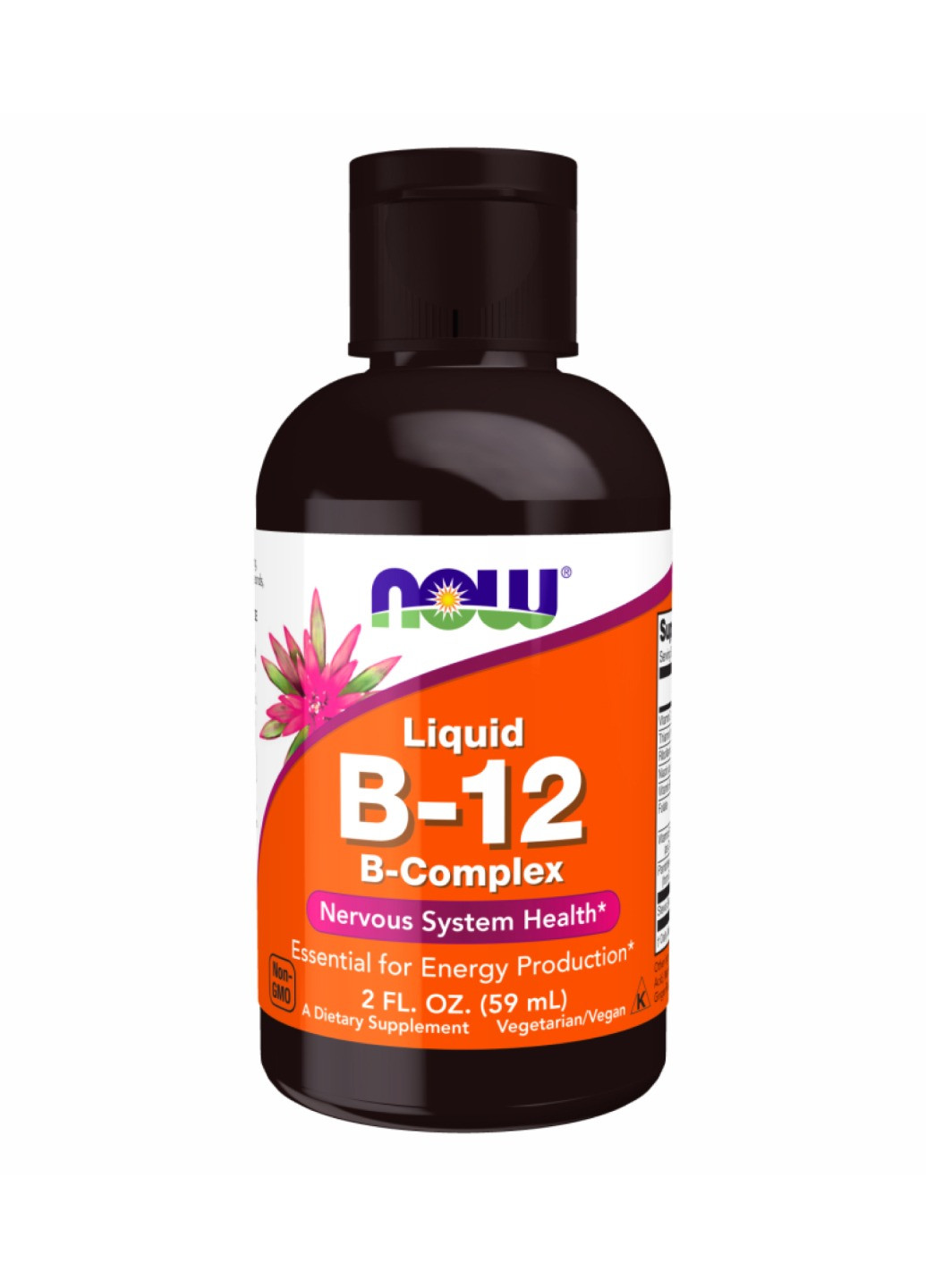 Витамин B-12 B-12 Liquid B-Complex - 2 oz Now Foods (273182865)