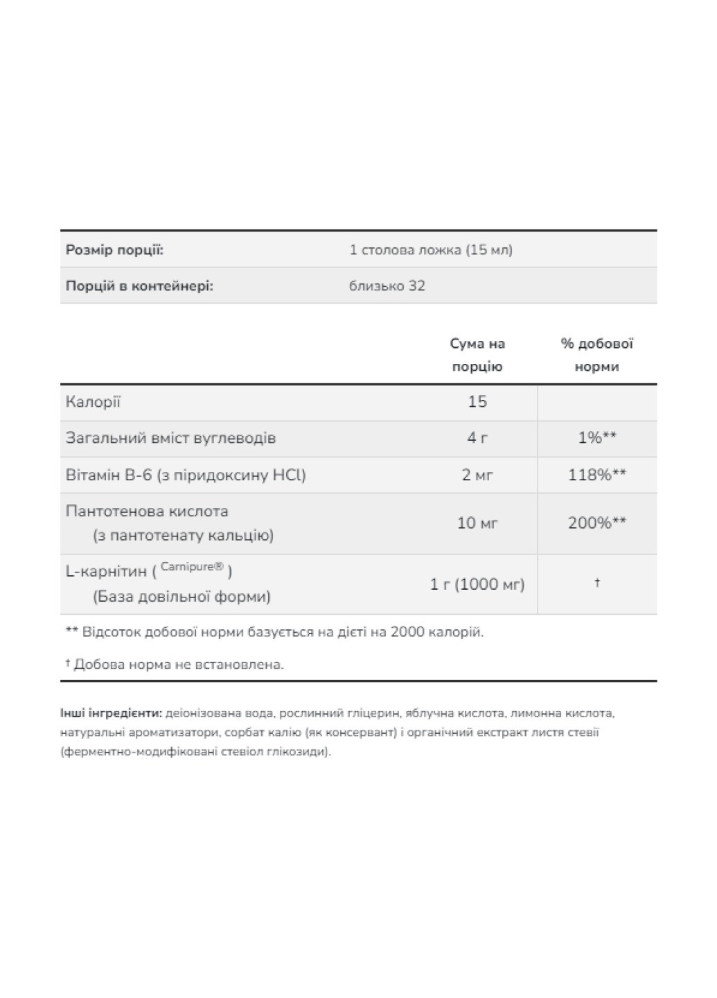L-карнитин для похудения Carnitine Liquid - 16 oz Tropical Punch Now Foods (273182943)