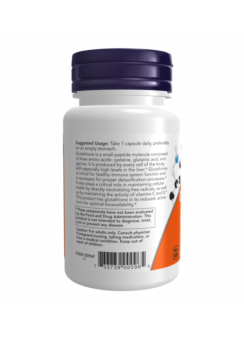 Глутатион, Glutathione 250mg - 60 vcaps Now Foods (273182969)