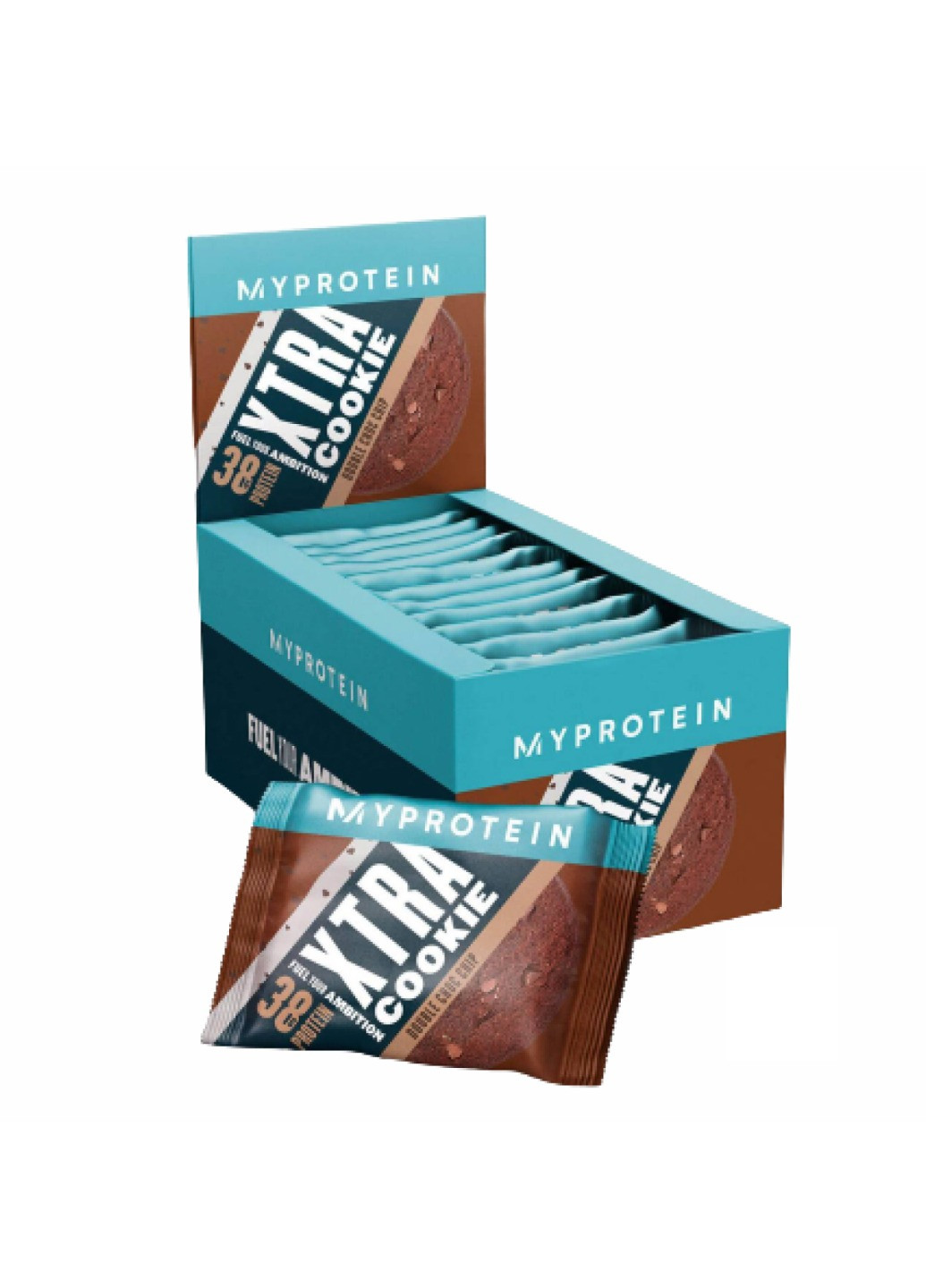 Протеїнове печиво Xtra Cookie - 12x75g Double Chocolate My Protein (273183011)