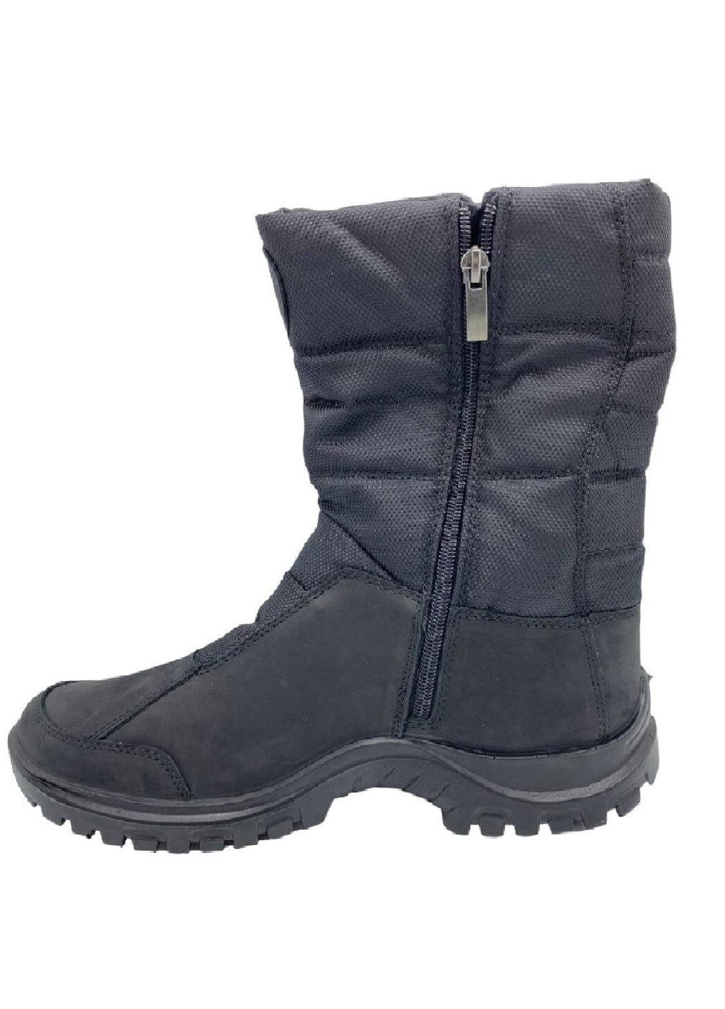 Черные повседневные зимние сапоги Nordan