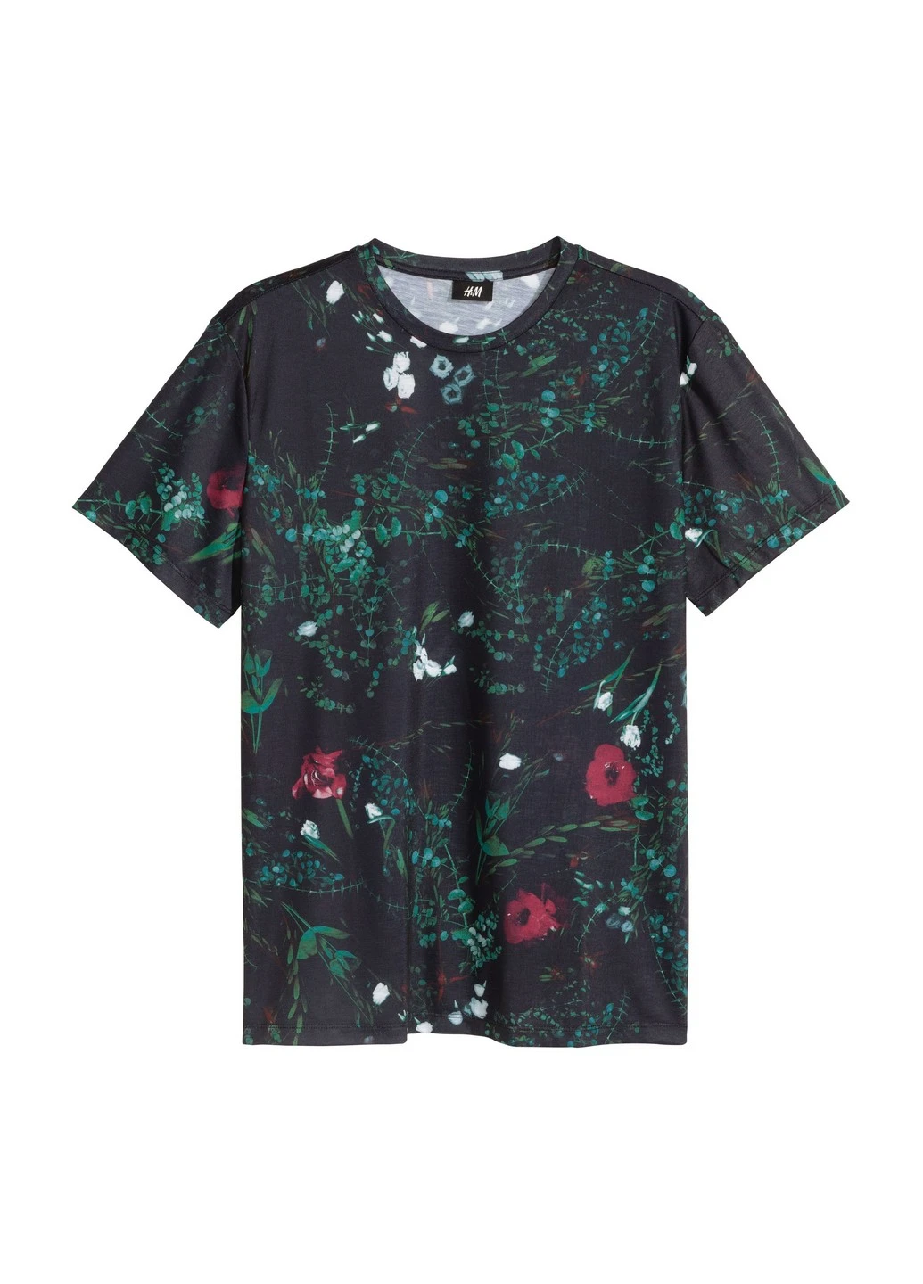 Темно-синя футболка H&M