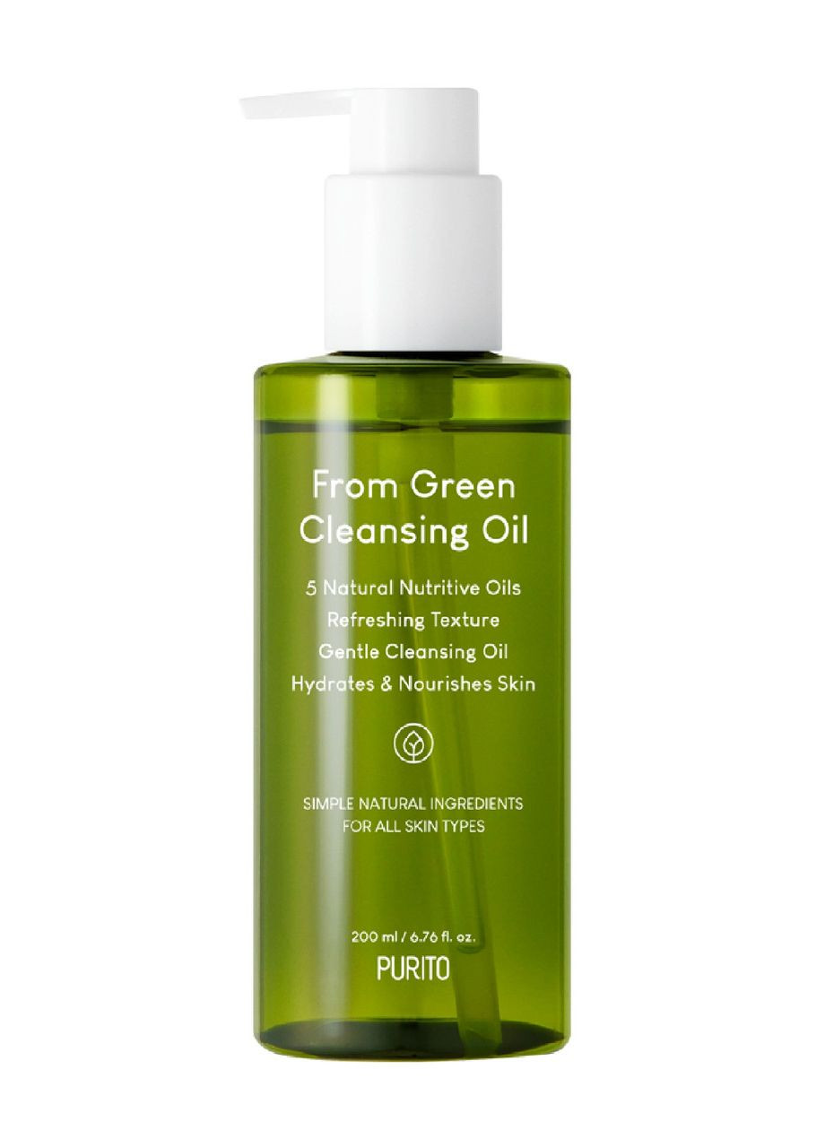 Гидрофильное очищающее масло From Green Cleansing Oil 200 ml PURITO (273481967)