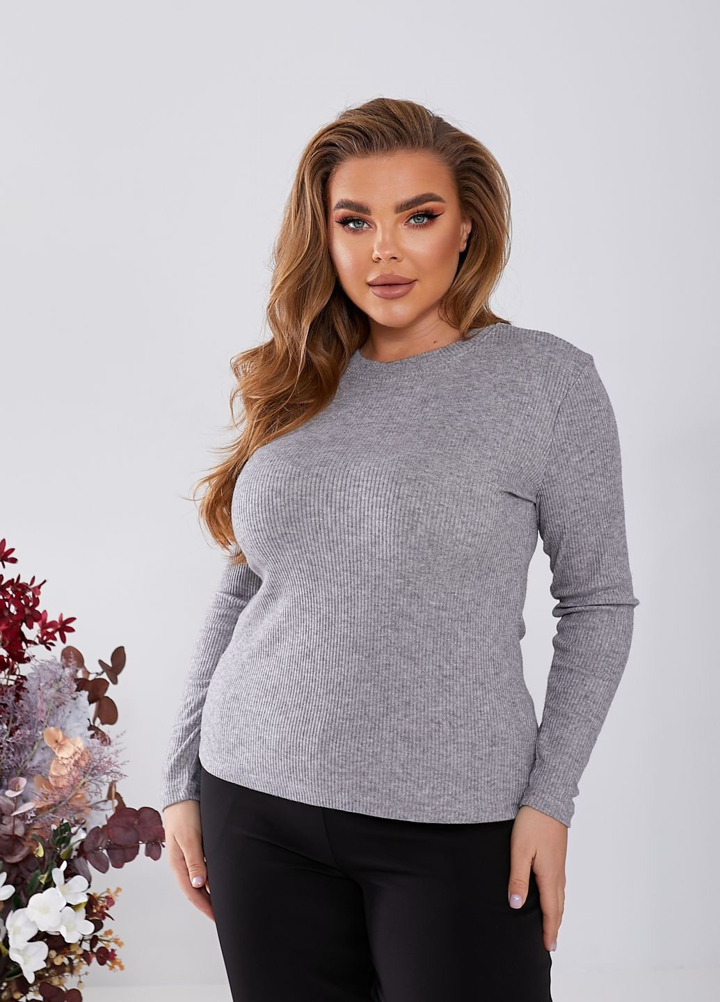 Базовый гольф в рубчик No Brand (273905195)