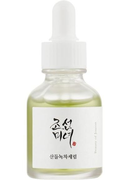 Сыворотка для успокоительного Calming Serum Green tea + Panthenol 30 ml Beauty of Joseon (274275328)