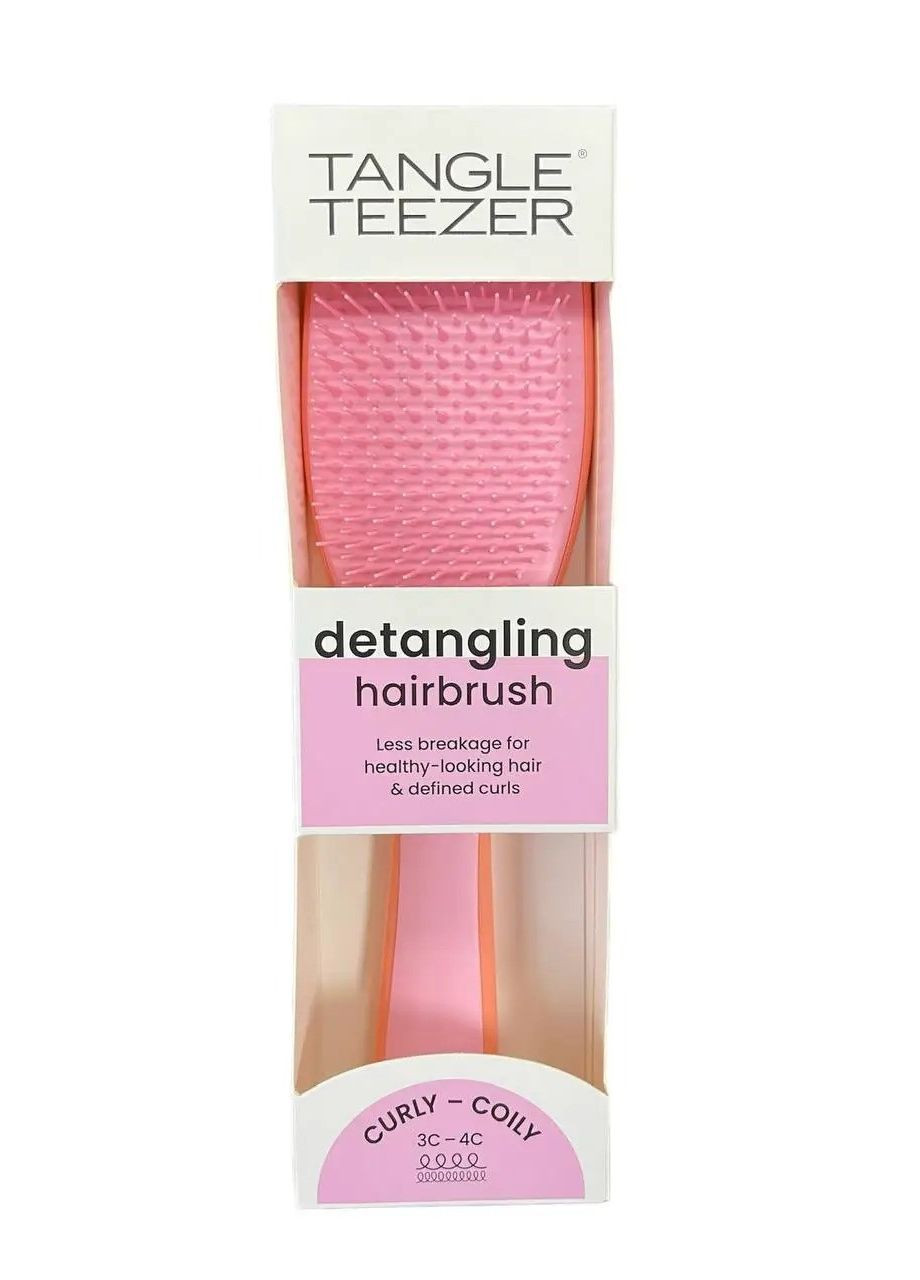 Расческа для волос The Wet Detangler Natural Curly Mango Pink Tangle Teezer (274275277)