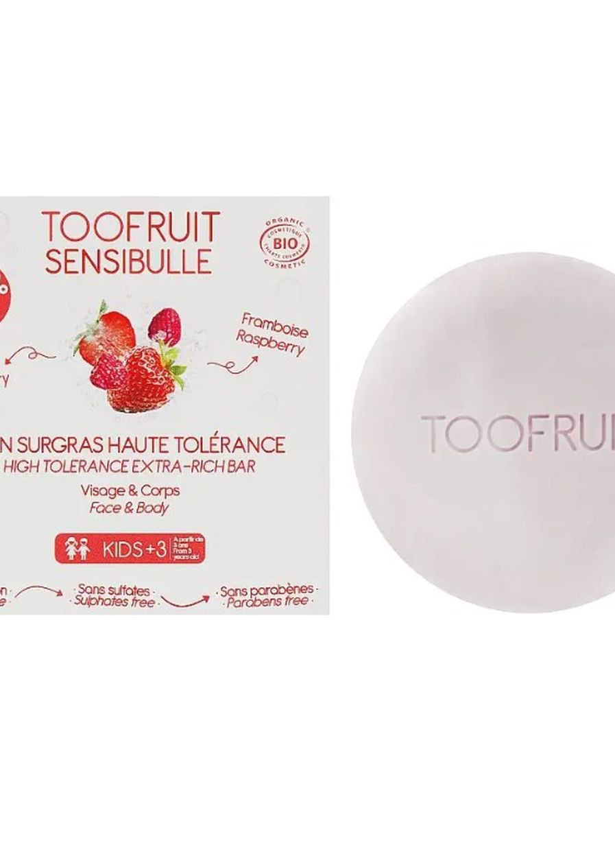 Мыло "Клубника & Малина" Sensibulle Raspberry Strawberry Soap Toofruit (274275294)