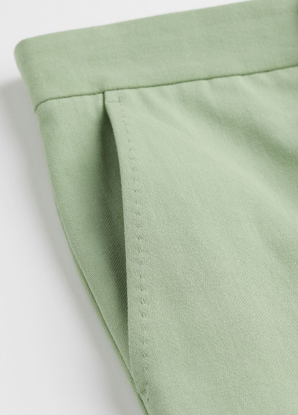 Светло-зеленые повседневный летние брюки H&M