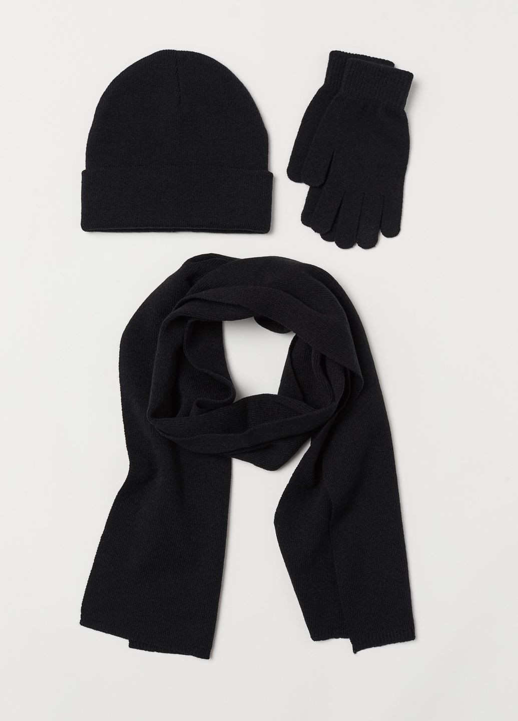 Комплект (шапка, шарф, перчатки) H&M (273942119)
