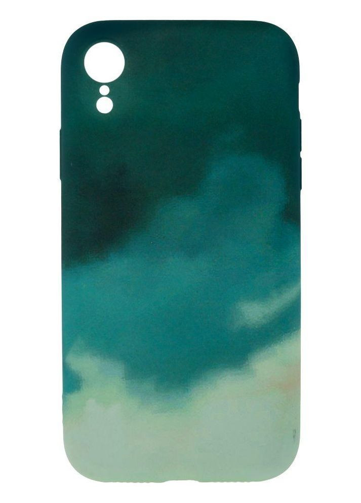 Чехол Figura with Frame для iPhone Xr Зелено-голубой OtterBox (274074432)