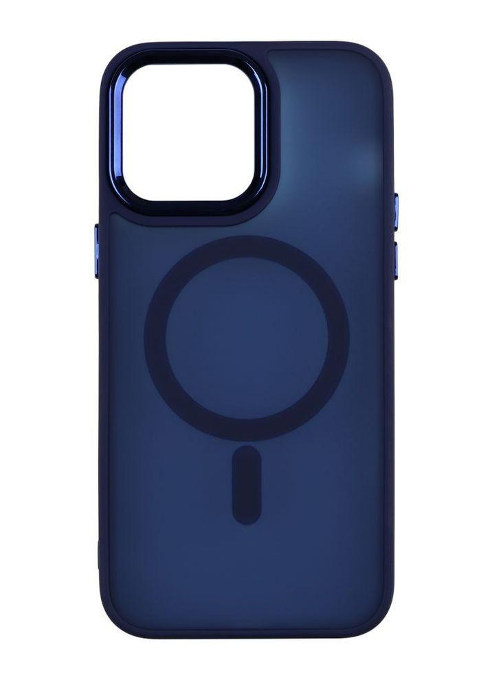 Чохол Magnetic Color з Magsafe для iPhone 15 Синій Space (274074325)