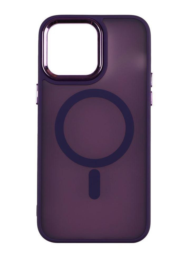 Чехол Magnetic Color з Magsafe для iPhone 12 Pro Max Темно-фиолетовый Space (274074416)
