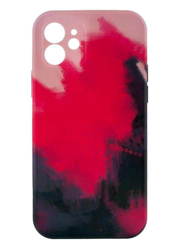 Чохол Figura with Frame для iPhone 12 Чорно-червоний OtterBox (274074458)