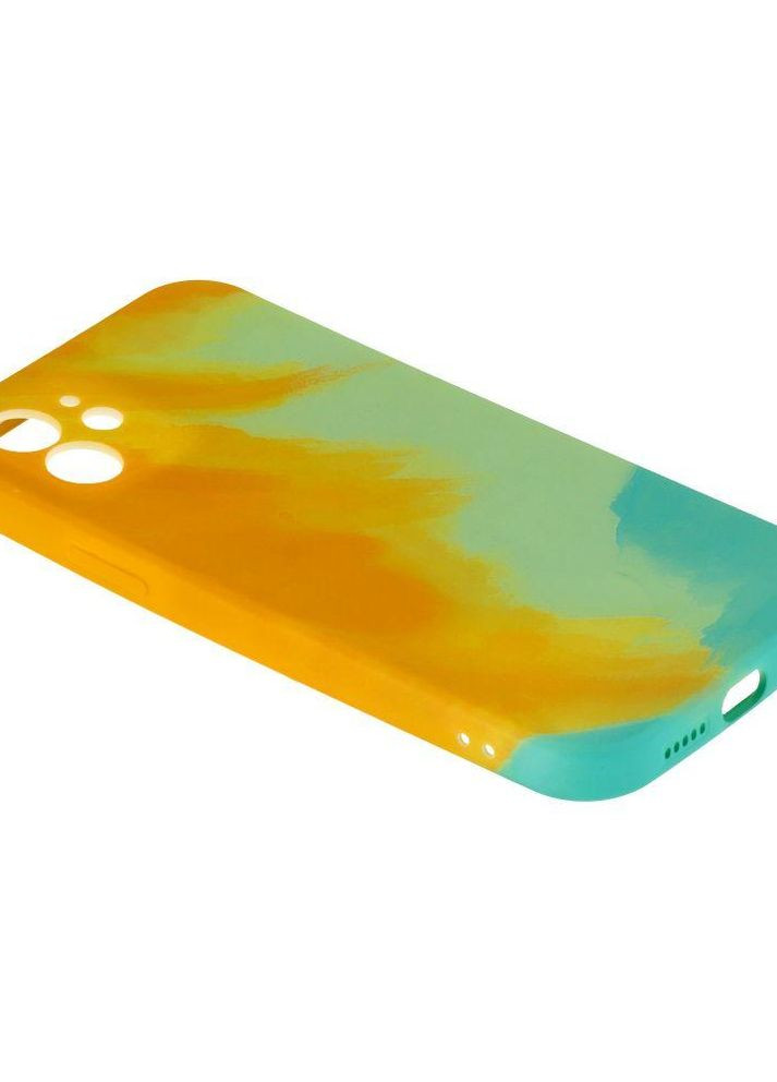 Чохол Figura with Frame для iPhone 12 Оранжево-голубий OtterBox (274074460)