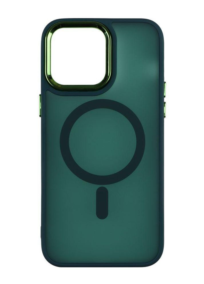 Чохол Magnetic Color з Magsafe для iPhone 15 Зелений Space (274074310)