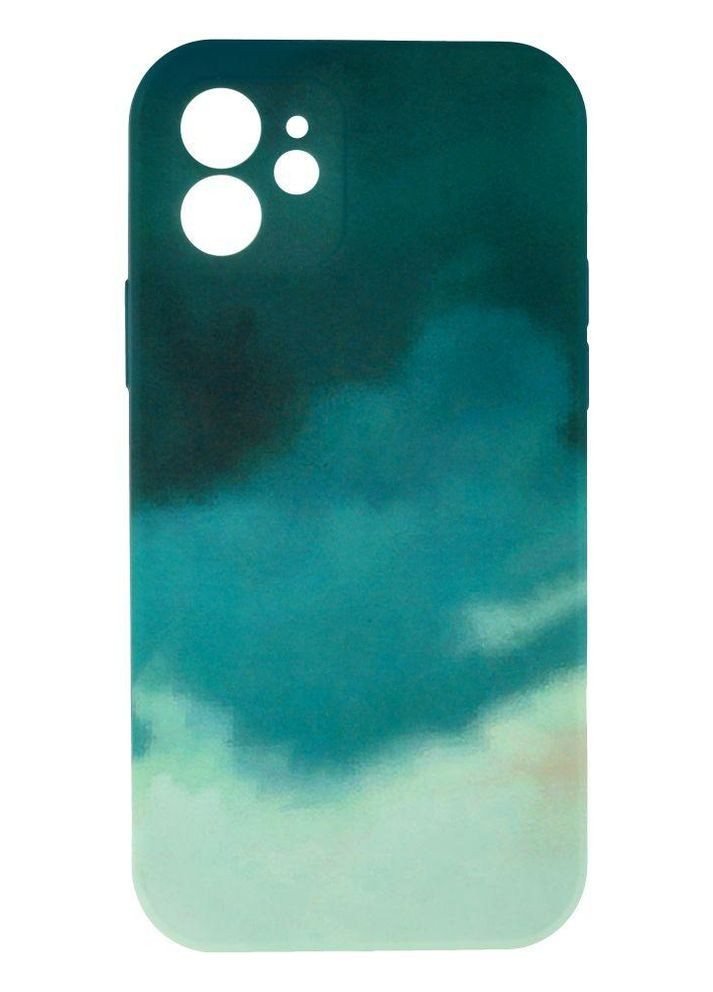 Чохол Figura with Frame для iPhone 12 Зелено-голубий OtterBox (274074463)