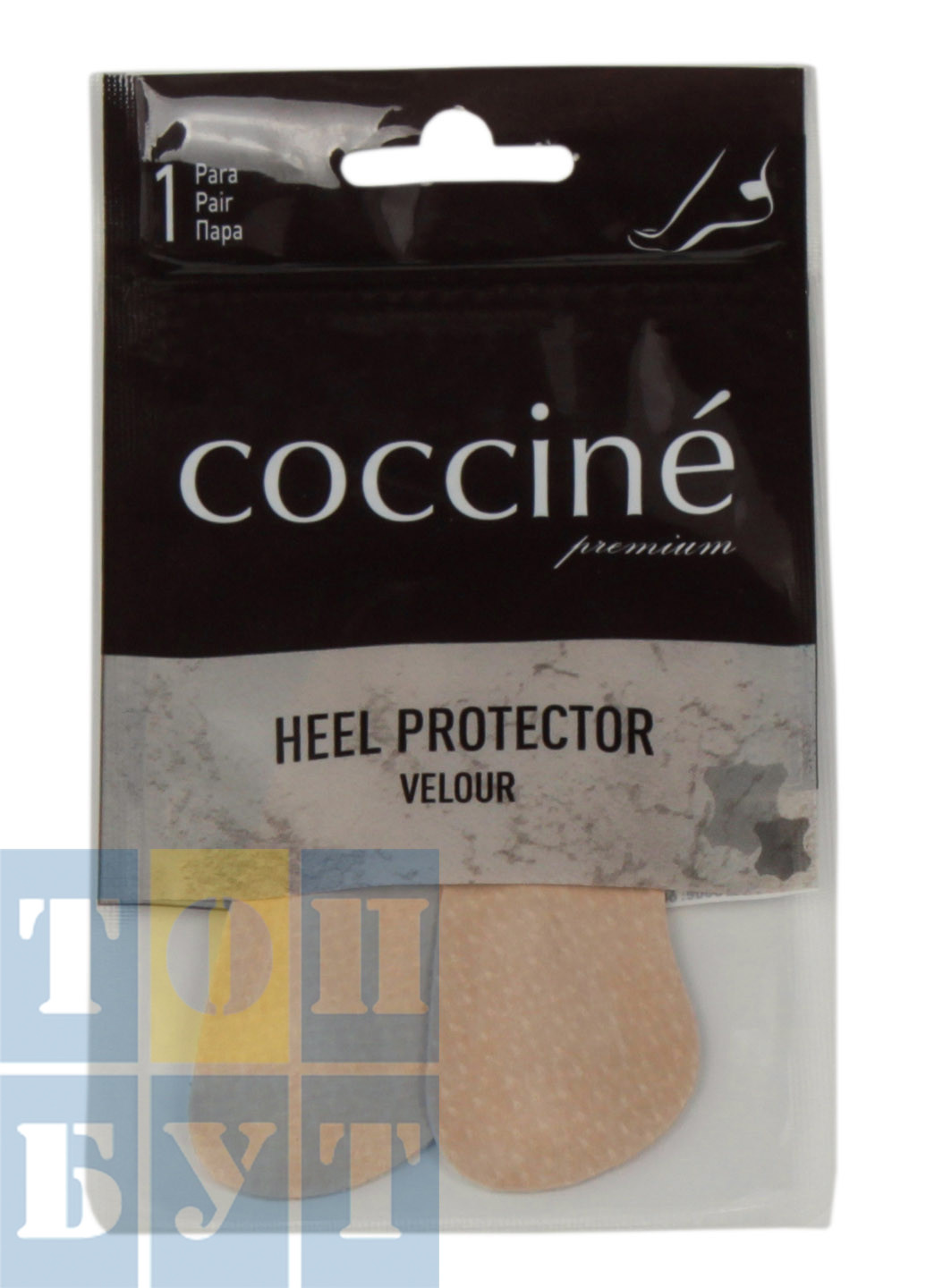 Запяточник Velour Heel Protector 665-90-05 Coccine (274376045)
