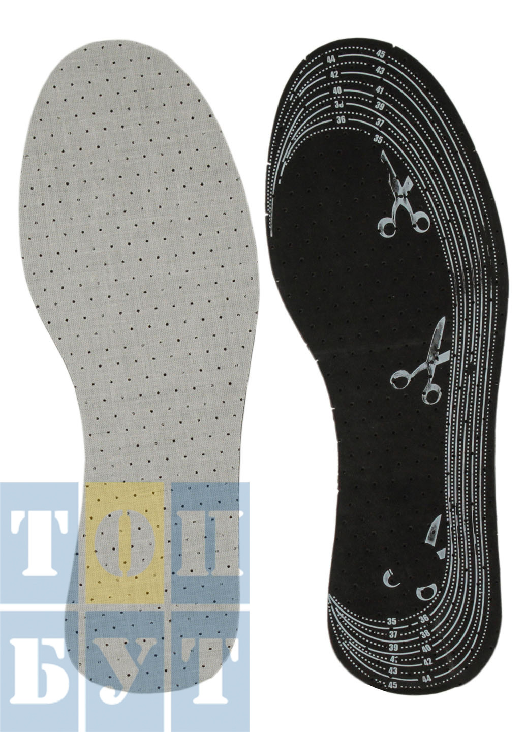 Стельки для обуви Antiperspirant Perforated 35-45р 665-17 Coccine (274376018)