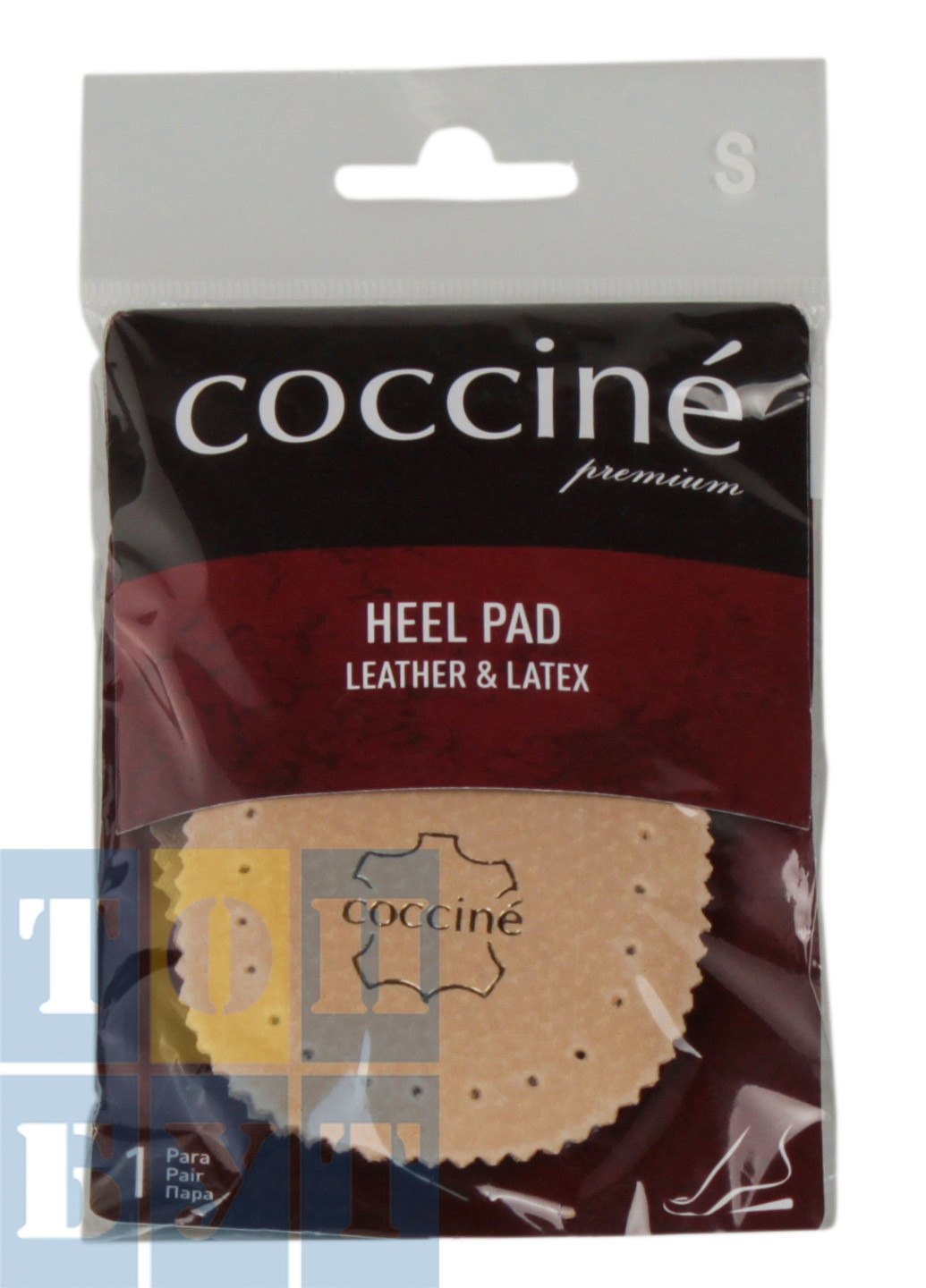 Подпяточник Heel Pad Latex & Peccary 665-94-1 (S) Coccine (274376026)