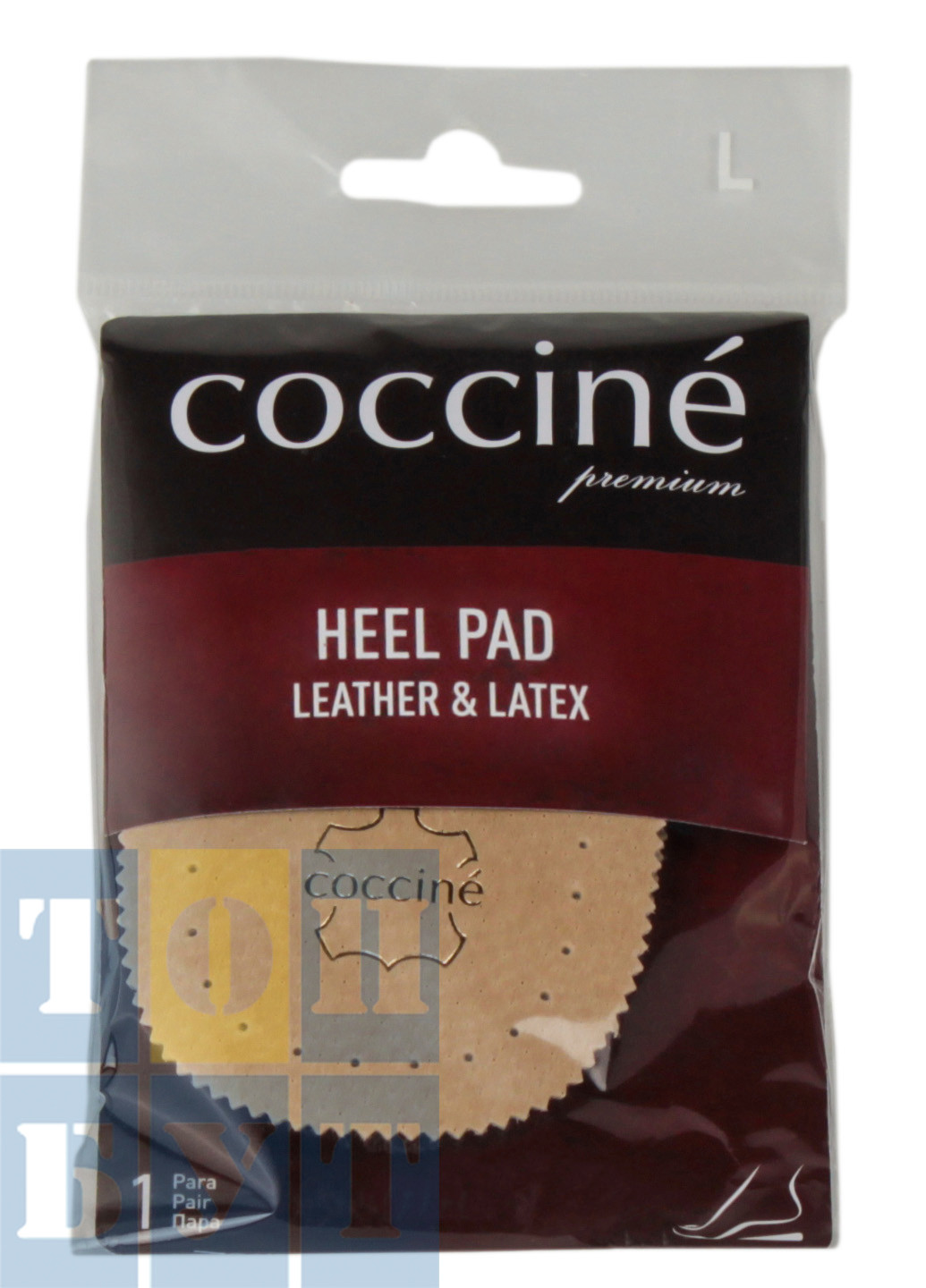 Пiдп’яточник Heel Pad Latex & Peccary 665-94-3 (L) Coccine (274376085)