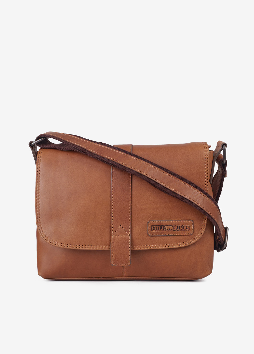 Сумка чоловіча шкіряна месенджер середня Messenger HILL BURRY (274535653)