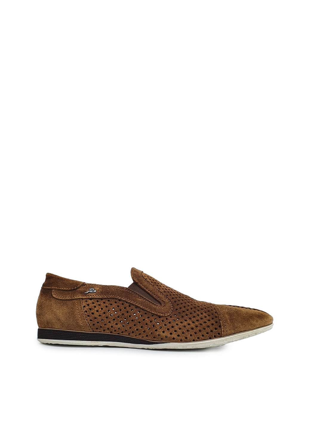 Літні туфлі чоловічі повсякденні туфлі з натуральної замші коричневі,,Y54-E20005кори,39 Cosottinni (274376098)