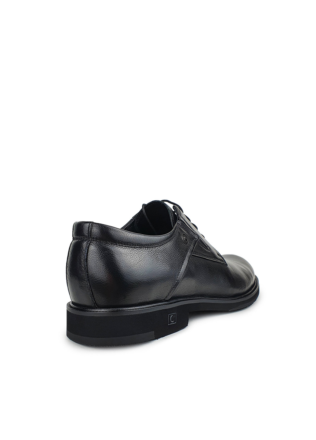 Черные повседневные туфли мужские классические весна осень натуральная кожа черные,, s1977n-7-f07/n,42 Cosottinni