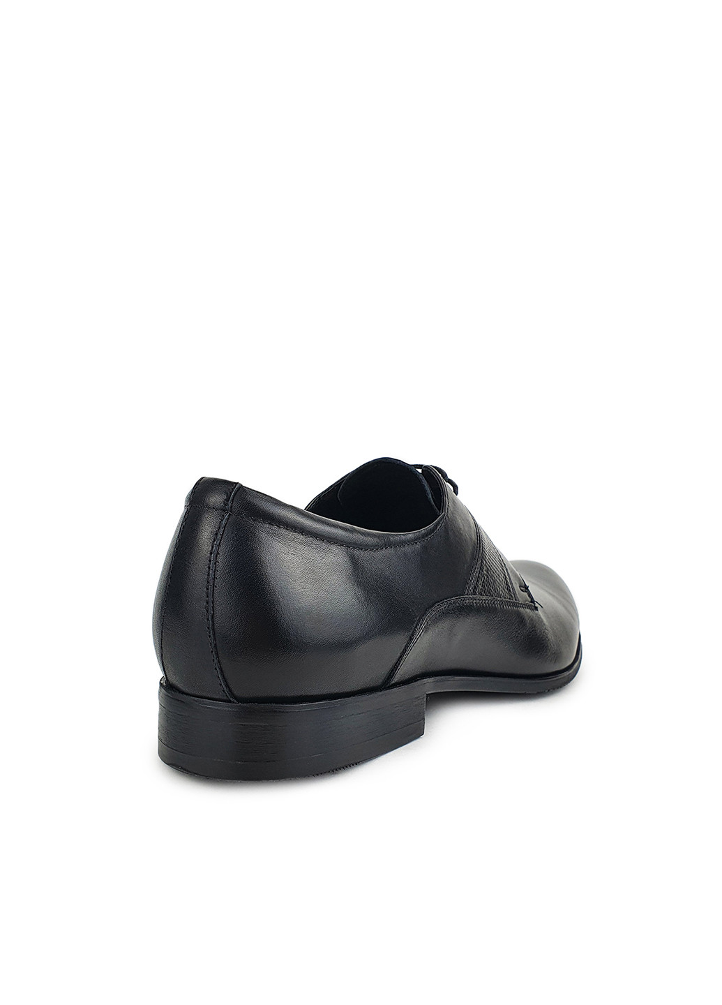 Черные повседневные туфли мужские классические весна осень натуральная кожа черные,, ba05a28-j, 39 Basconi