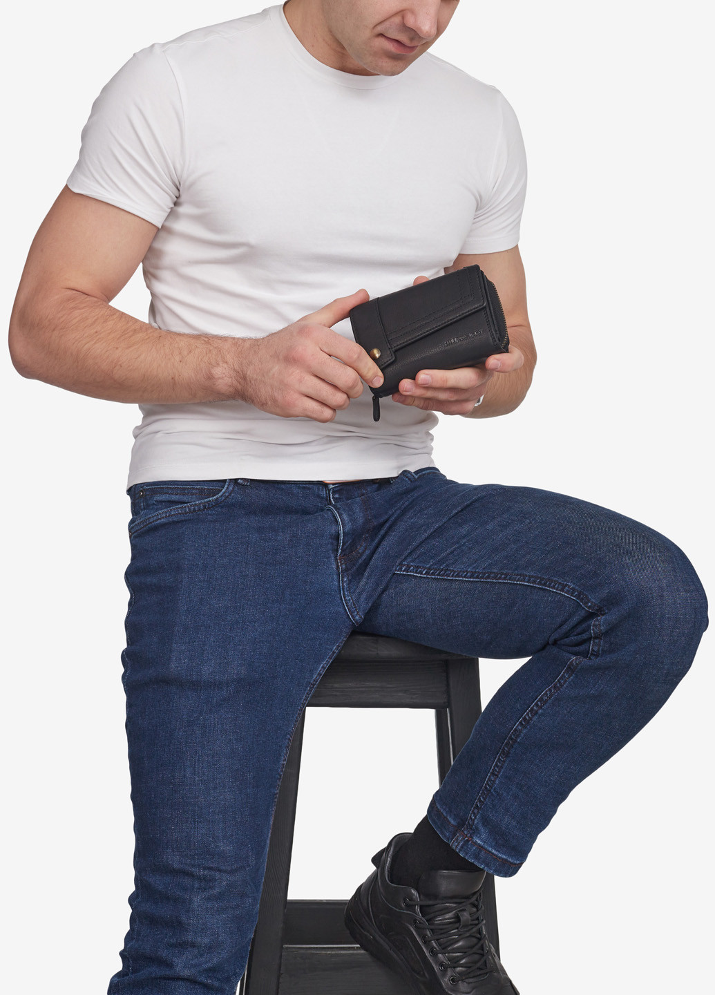 Гаманець чоловічий класичний шкіряний HILL BURRY (274535634)